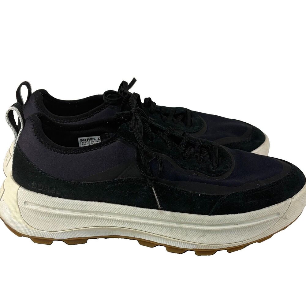 Sorel Ona 503 low Black Platform Sneakers Shoes Women’s size US 10.5